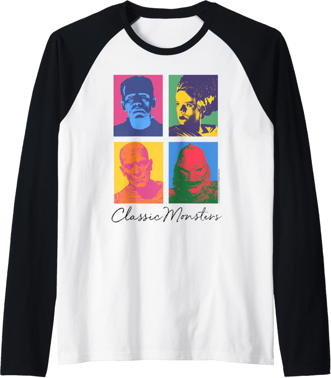 Universal Monsters Classic Monsters Box Up Raglan
