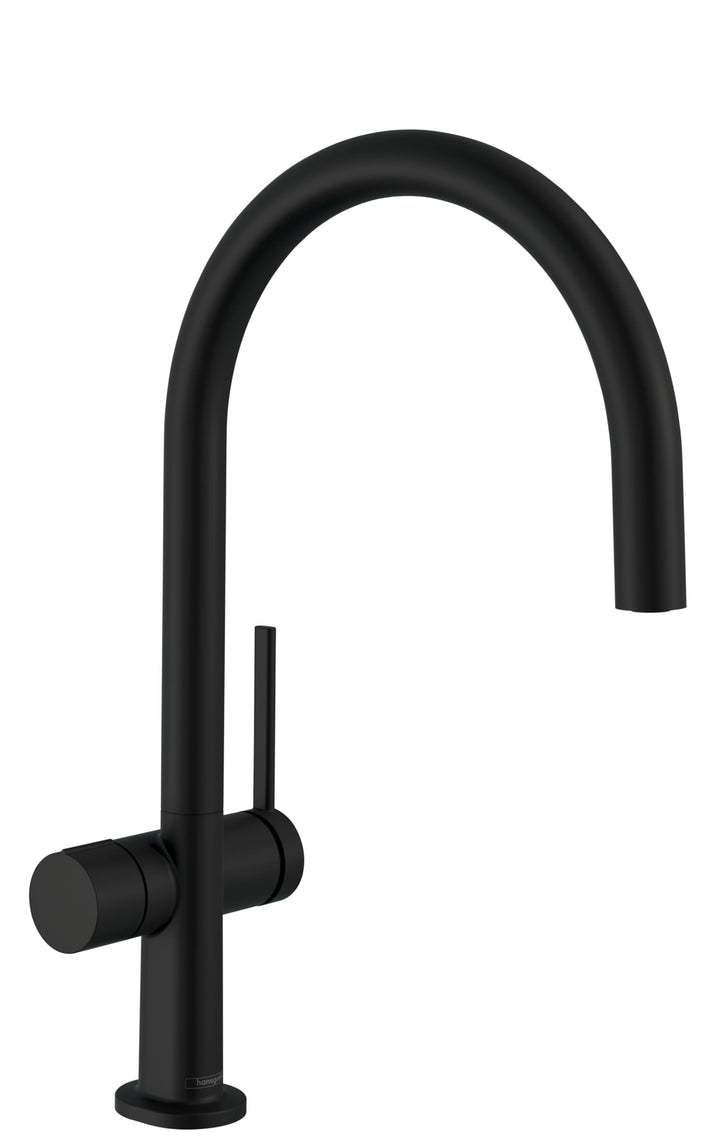 hansgrohe Küchenarmatur mit Geräteabsperrventil Talis M54, Wasserhahn Küche mit Auslauf Höhe 220 mm,