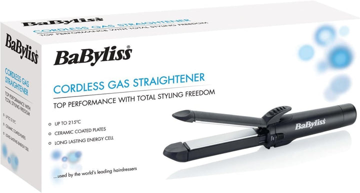Glätteisen BABYLISS .PRO Kabelloses GAS 215 - ELFBA-2581BU