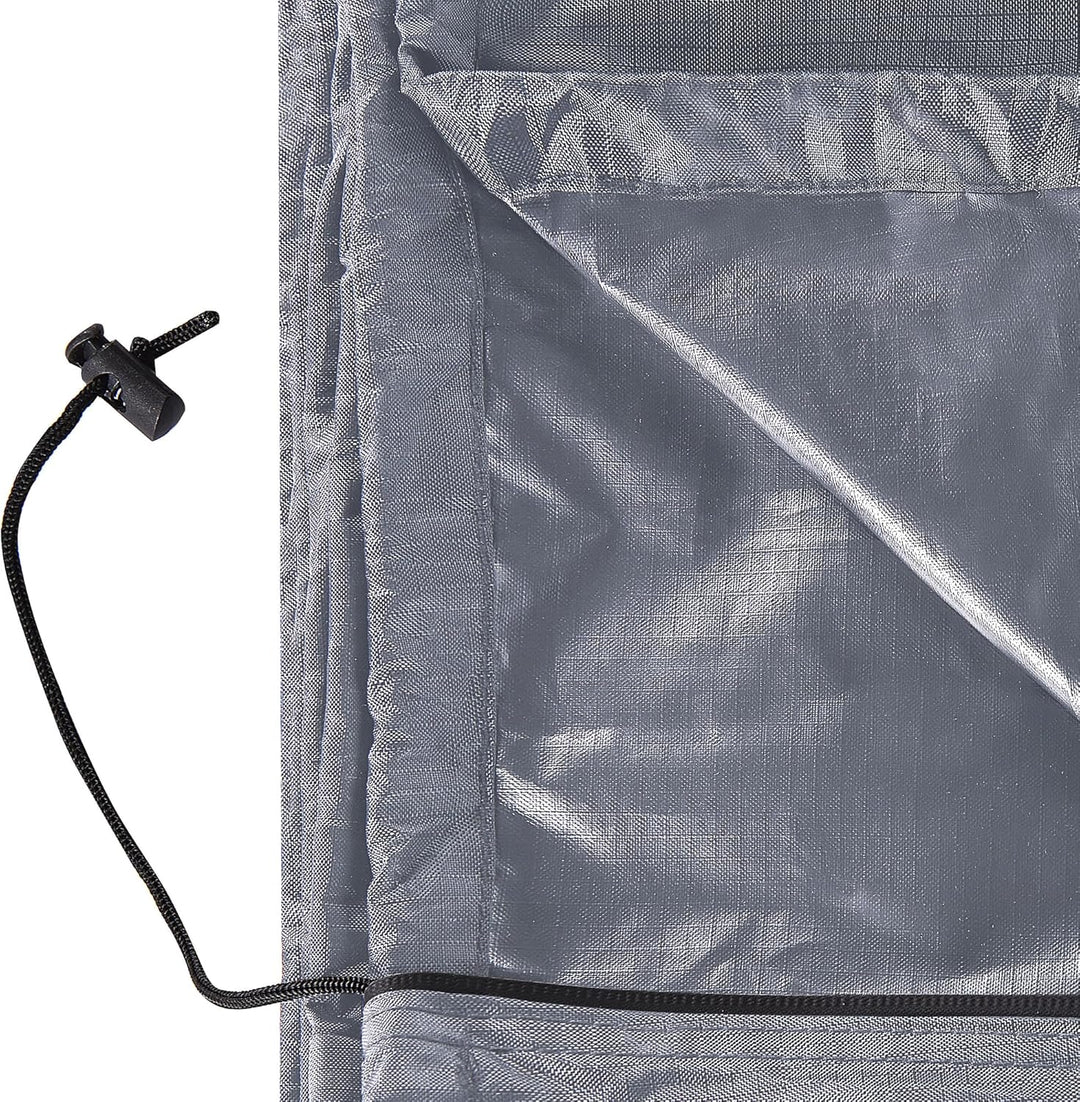 Regenschutz für Hängesessel 200 x 120 cm grau Polyester CHUVA