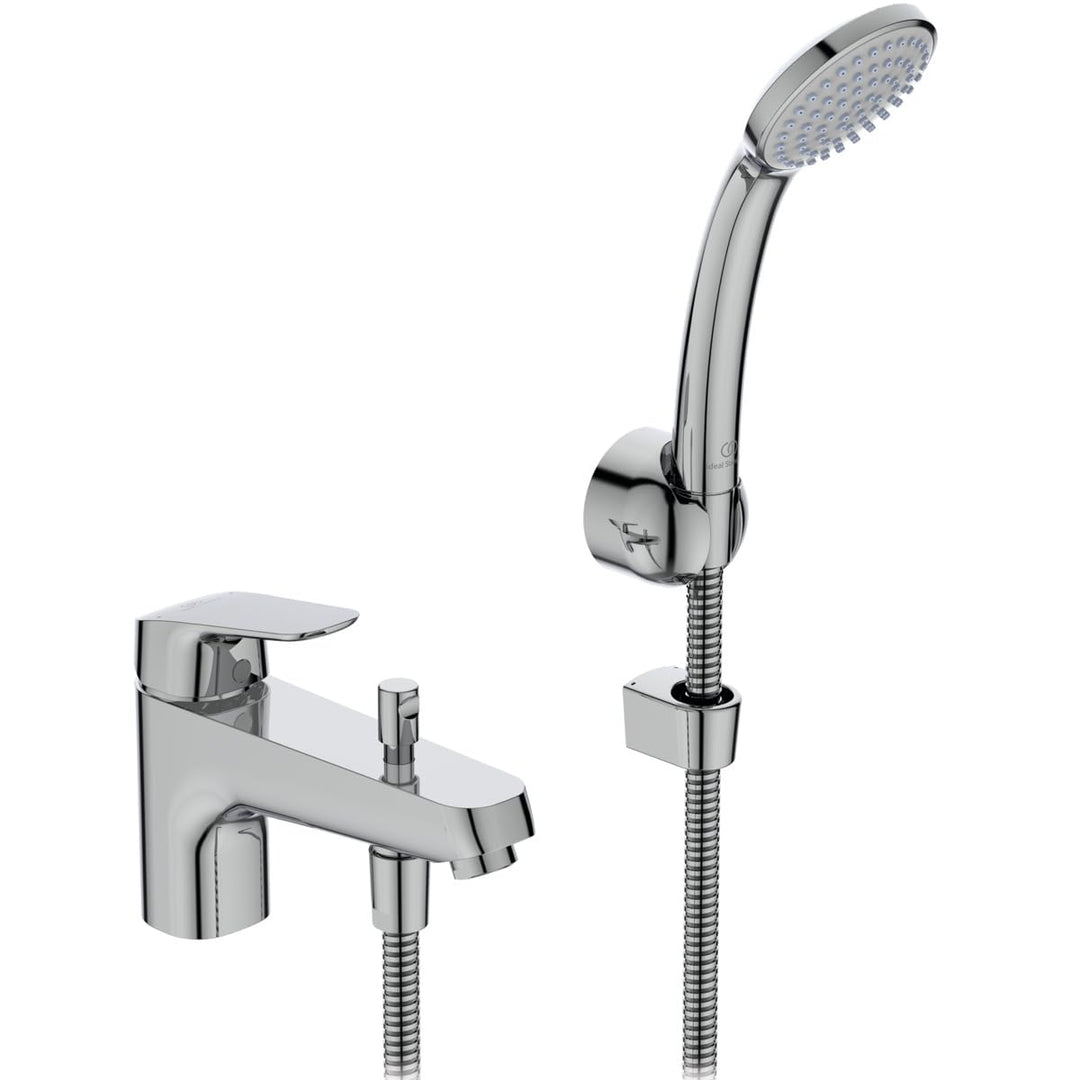 Ideal Standard B1960AA Ceraflex 1 tap Hole Brause und Wannenbatterie, Chrome, Single Lever Bath Show