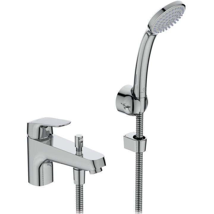 Ideal Standard B1960AA Ceraflex 1 tap Hole Brause und Wannenbatterie, Chrome, Single Lever Bath Show