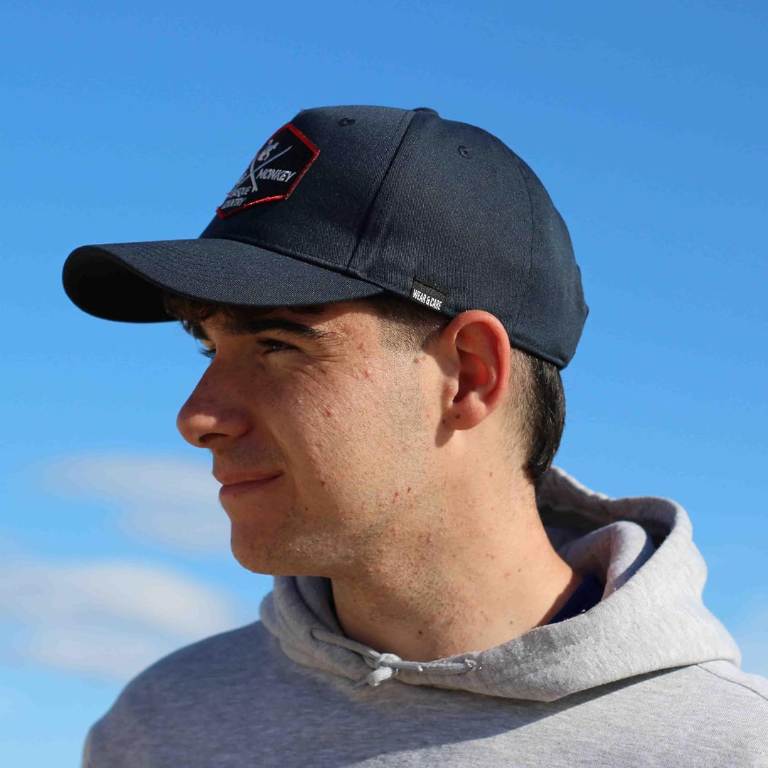SURF MONKEY Baseball Cap Verstellbare Kappe - Recycelt - Mützen für Damen und Herren Einheitsgrösse