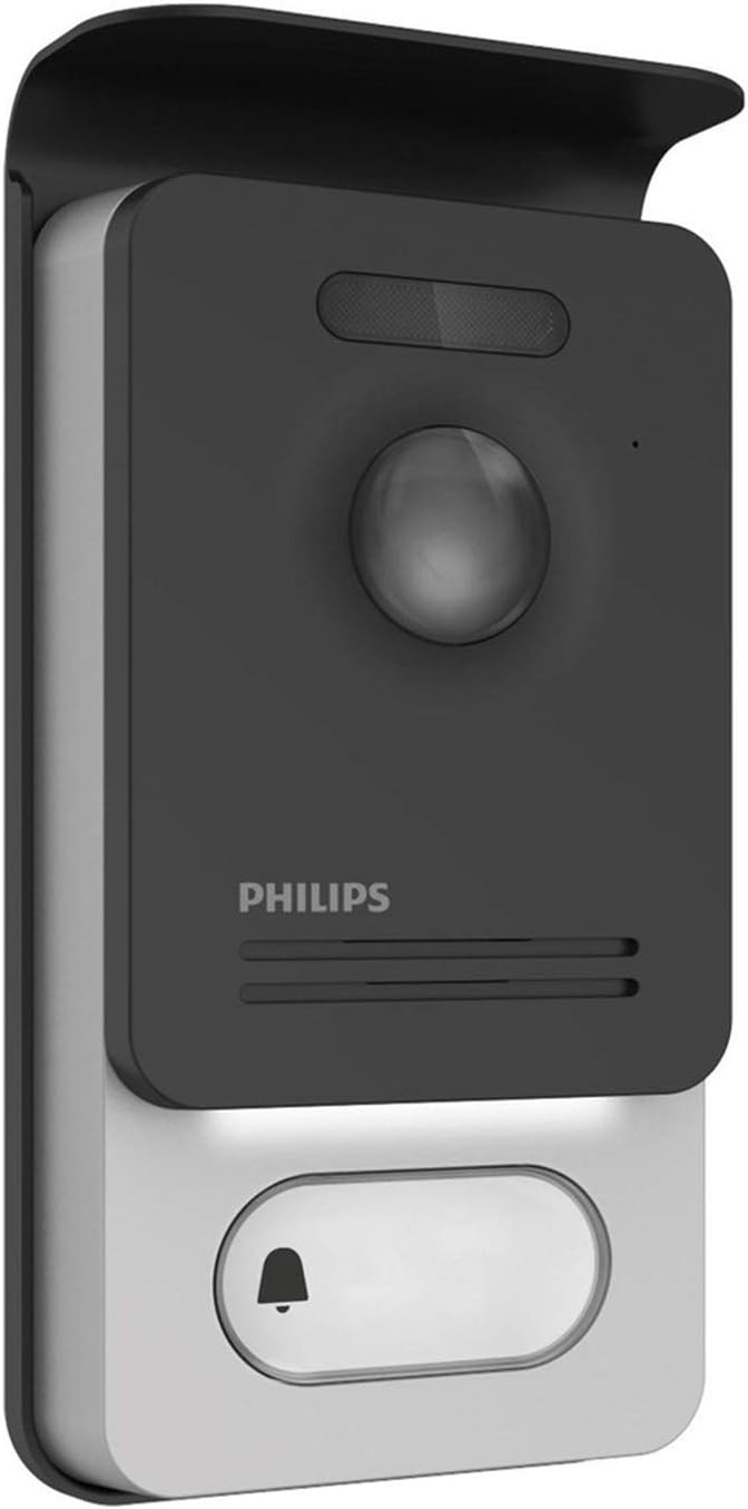 Philips WelcomeEye OUTDOOR - Zusatz-Türsprechanlage, 531006, Grau