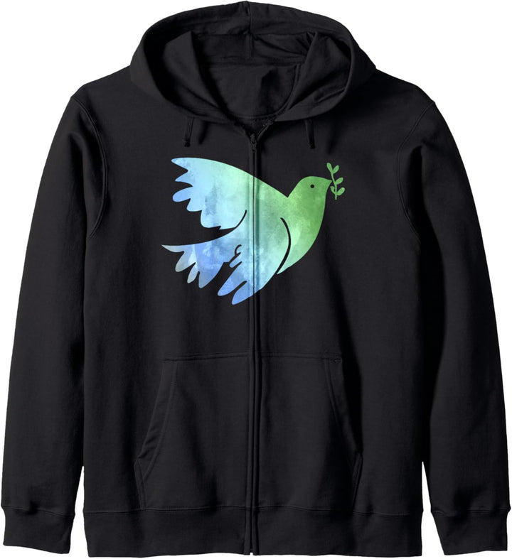 Friedenstaube Taube Liebe Freiheit Hoffnung Symbol Vogel Kapuzenjacke