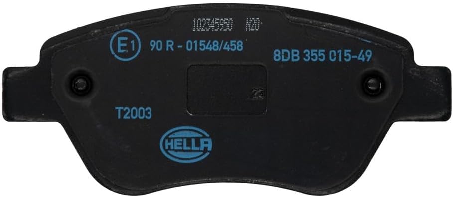 HELLA PAGID 8DB 355 015-491 Bremsbelagsatz - T2003 - Dicke/Stärke: 17.8mm - Bremssystem: Bosch - mit