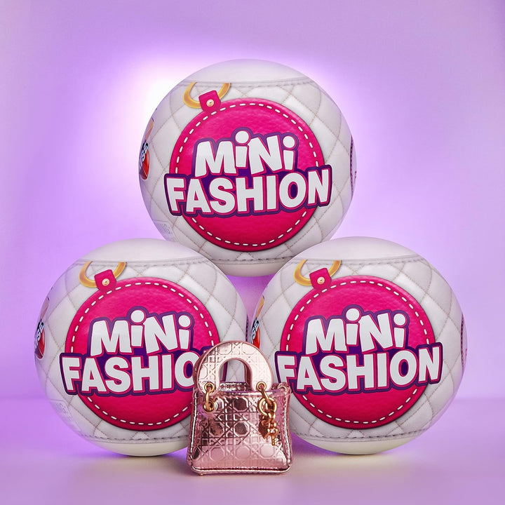 Mini Brands Mini Fashion Real Fabric Fashion Bags And Accessories Capsule Collectible Toy (2 Pack) M