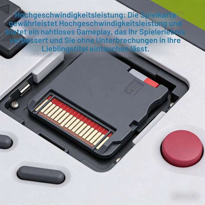 7800 Spiele in 1 Modulkarte, Passend für NDS/3DS/2DS/NDSL, Retro-Spielesammlung, Integrierte GBA-, G