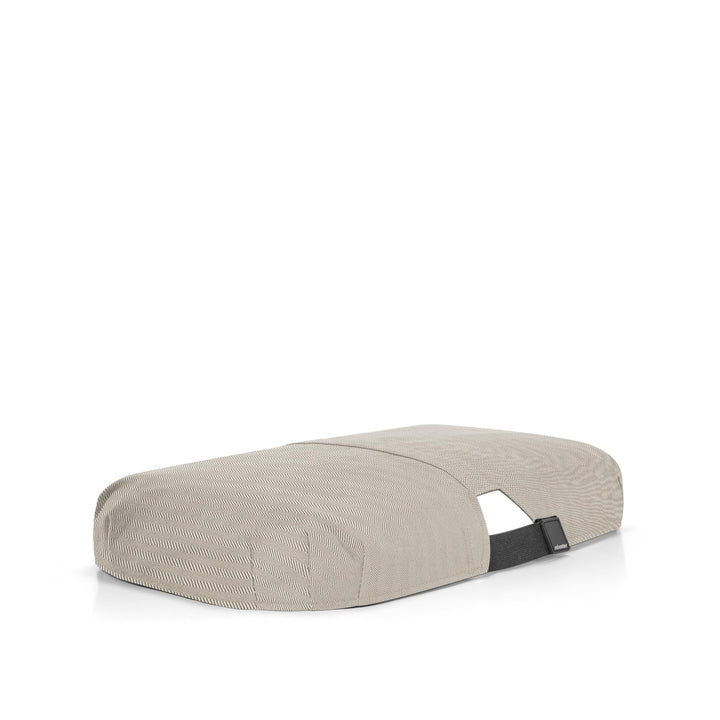 reisenthel carrybag cover herringbone sand – Schutzhülle für Einkaufstaschen, einfach zu platzierend