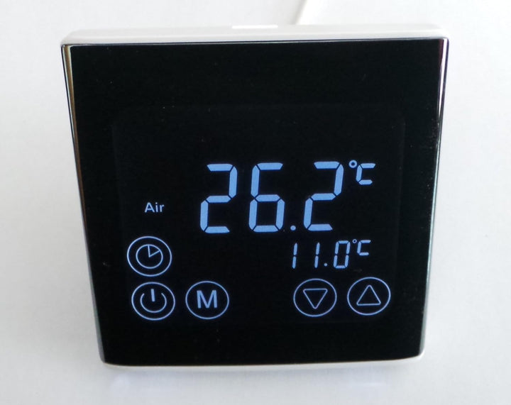 SM-PC®, Raumthermostat Thermostat programmierbar LED Touchscreen Digital schwarz