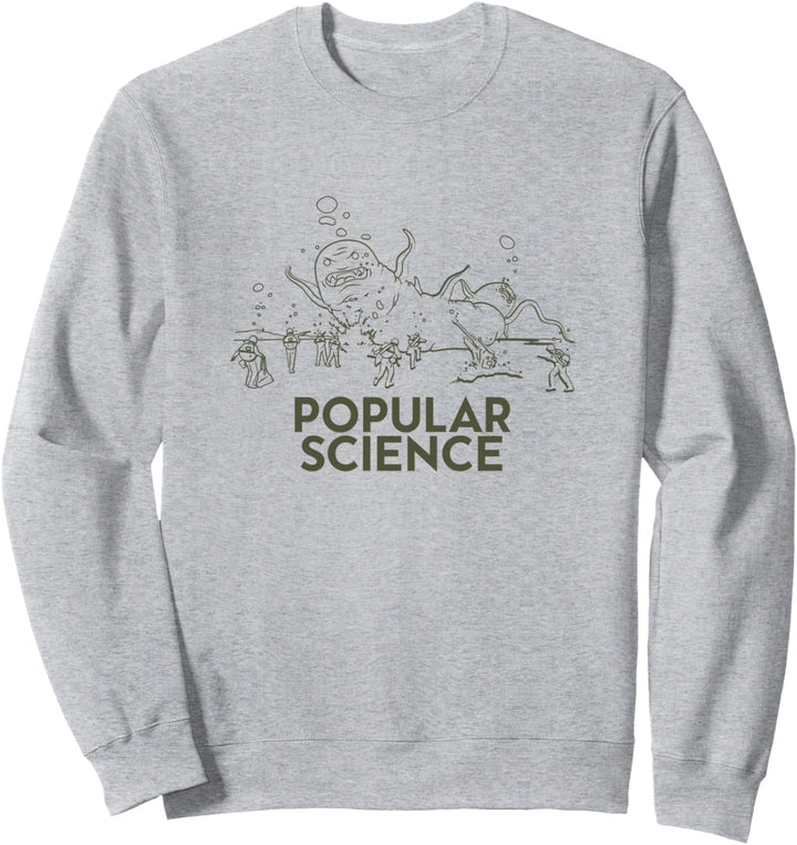 It's Alive! Popular Science Magazine Original Artwork Sweatshirt