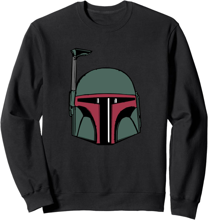 Star Wars Boba Fett Simple Helmet Sweatshirt