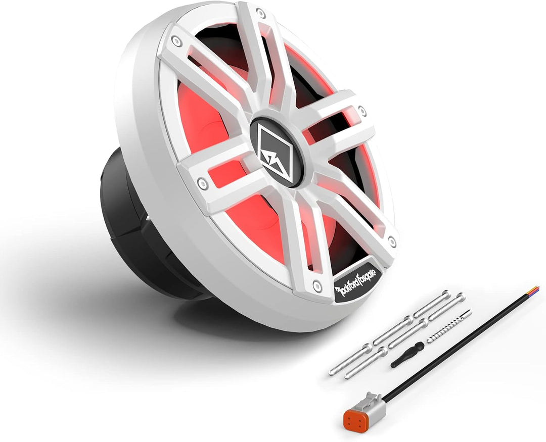 Rockford Fosgate Marine M2D2-10I Color OPTIX - 25cm D2 Subwoofer weiss
