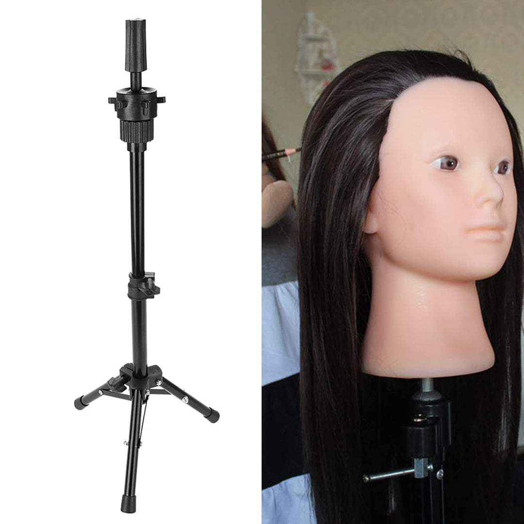 Mannequin-Kopf, Hochwertiger Haar-Styling-Übungs-Friseur-Trainingskopf, Mannequin-Klemme, Einfach zu