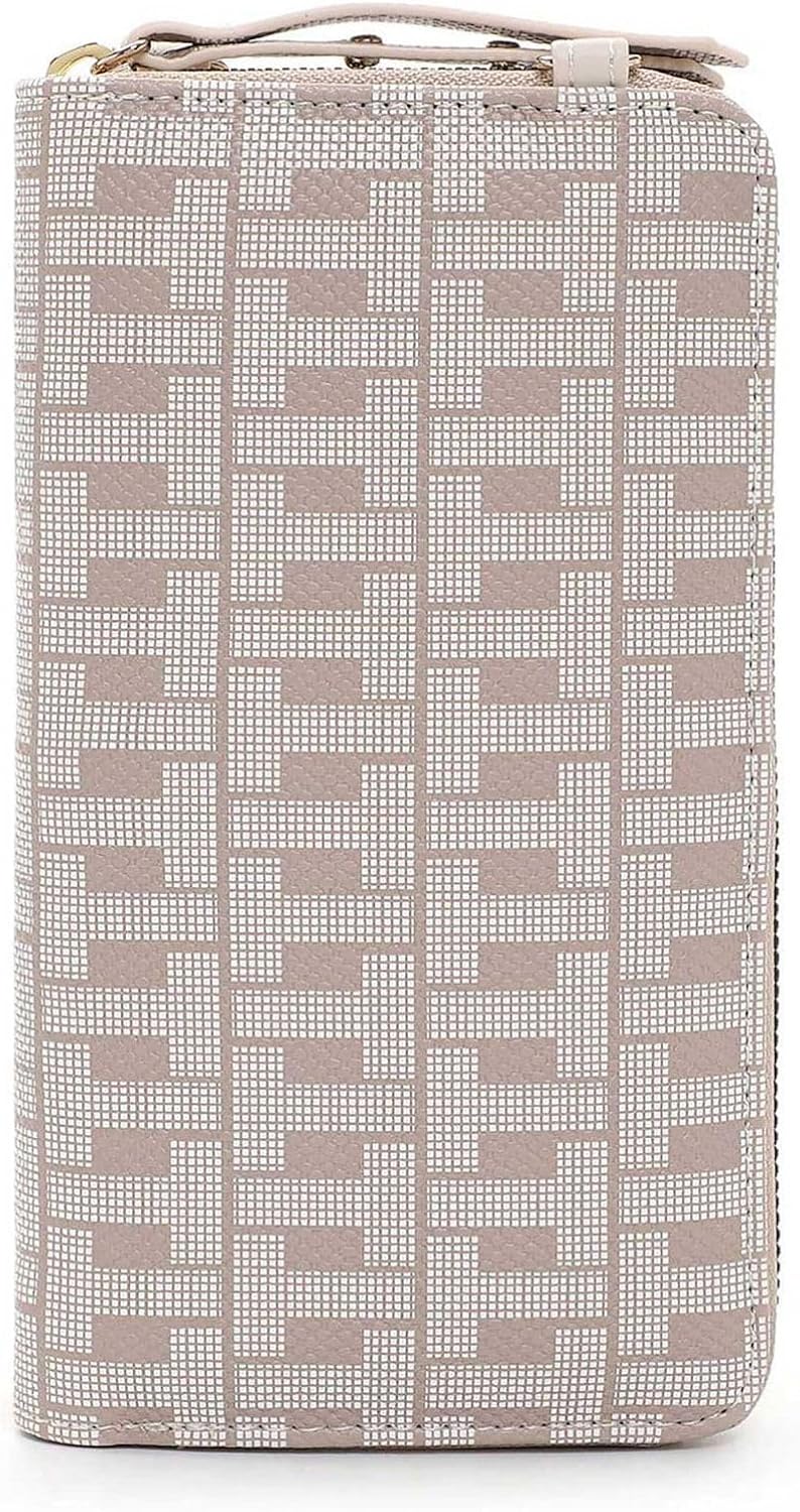 Tamaris Handyetui Linn 32268 Damen Handyetuis Ornament Einheitsgrösse Lighttaupe 911, Einheitsgrösse