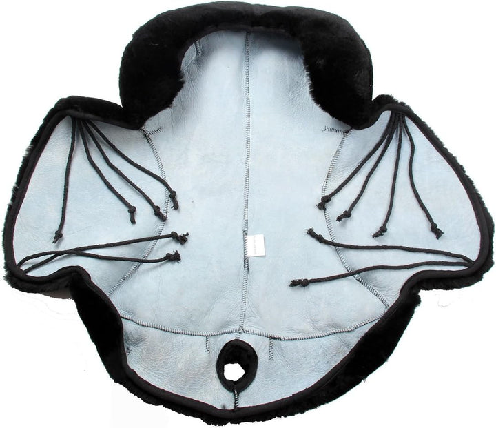 Merauno® Lammwolle Westernsättel-Sitzbezug, aus Merino Lammwolle mit Hornausschnitt. Sorget für opti