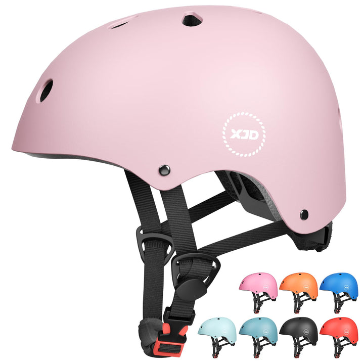 XJD Fahrradhelm für Kinder, Verstellbare Kinderhelm Skaterhelm Kinder Helm für Fahrrad Skateboard Sc