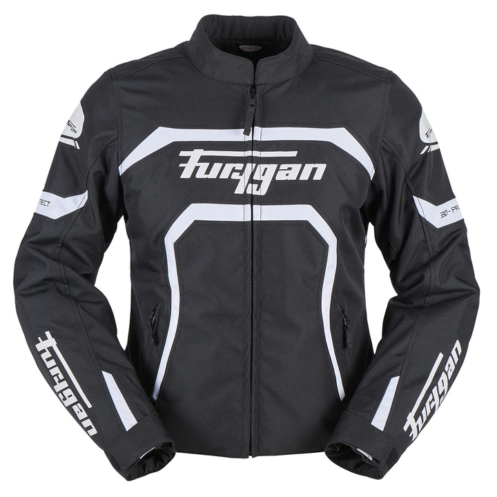 Furygan Damen Mystic Evo JACKEN UND MÄNTEL S Schwarz-Weiss, S Schwarz-Weiss