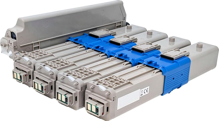 OBV 4X kompatibler XL Toner für Oki C510 C510DN C530 C530DN MC561 MC561DN C511dn C531dn MC562dn schw