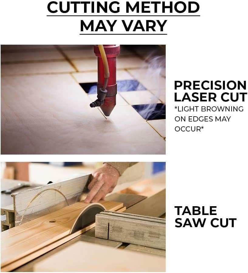 Sperrholz, 16 Stück, 2,5mm, 30,5 x 30,5 cm, perfekt für Kunst und Handwerk DIY-Projekte, 16 Stück, Q