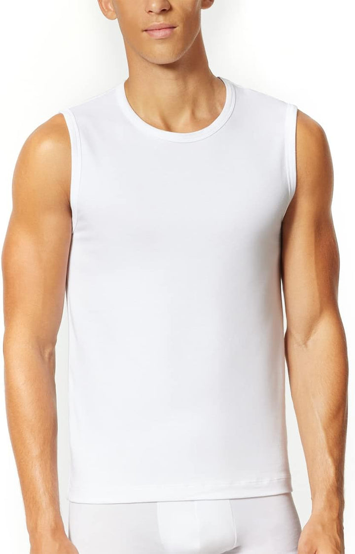 Uncover by Schiesser - Herren - Unterhemd/Tanktop - 2er Pack S Weiss, S Weiß