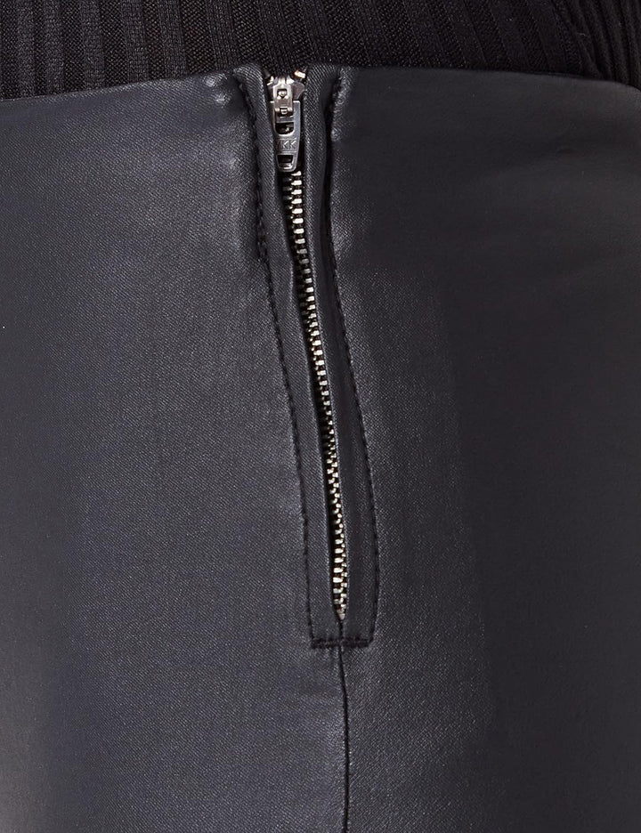 ONLY Damen Onlrock Life Hw Coated Skin PNT Leggings S / 32L Schwarz, S / 32L Schwarz