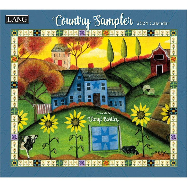 LANG Country Sampler 2024 Wandkalender (24991001906), 2024