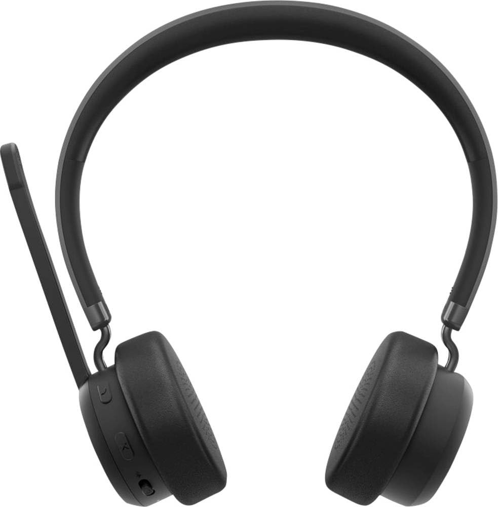Lenovo Wireless VoIP Computer On Ear Headset Bluetooth® Stereo Schwarz Mikrofon-Rauschunterdrückung