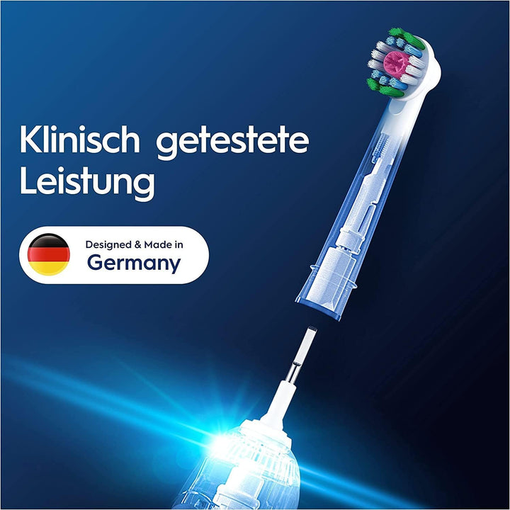 Oral-B Pro 3DWhite Aufsteckbürsten für elektrische Zahnbürste, 12 Stück, aufhellende Zahnreinigung,
