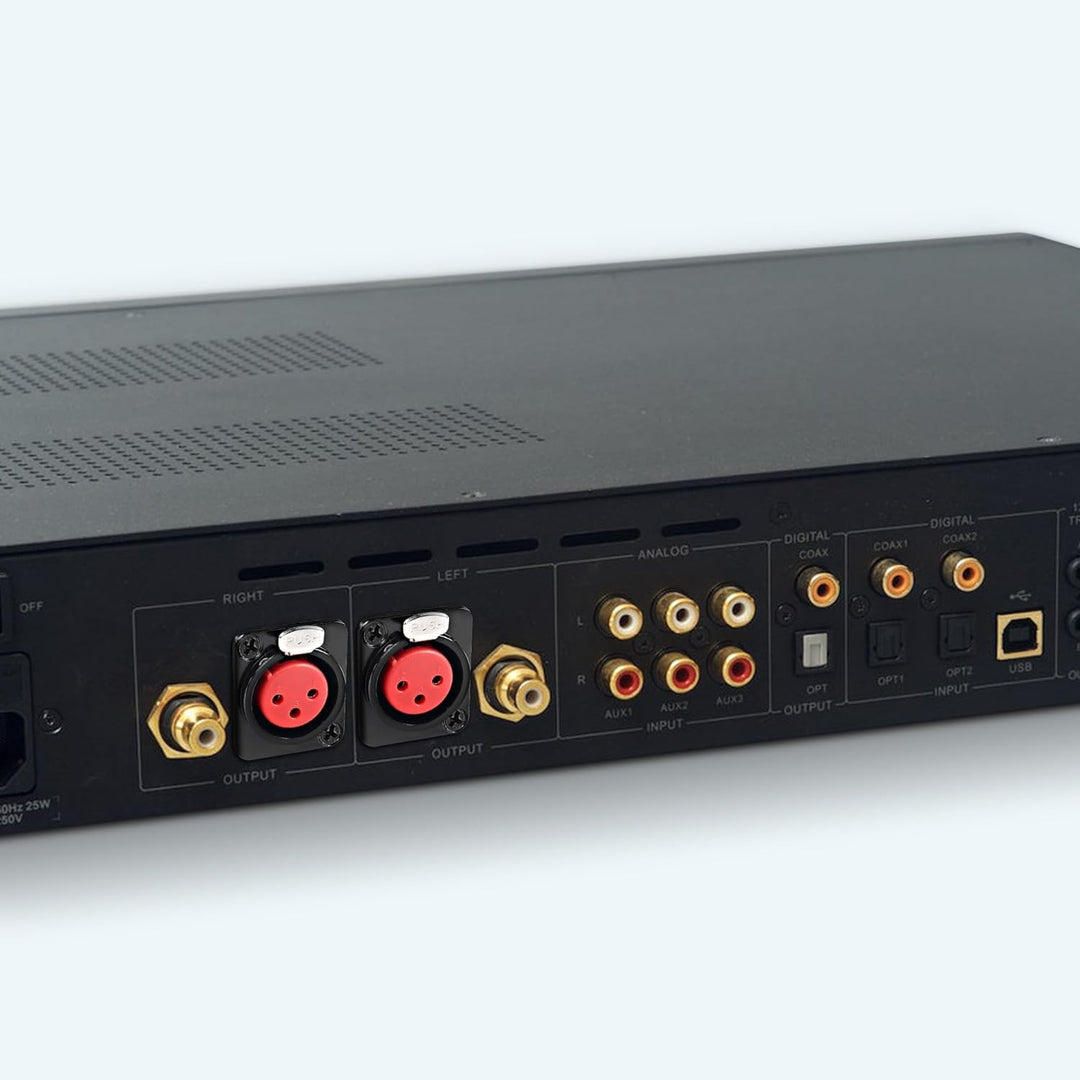 XMSJSIY D-Typ XLR Buchse Panel Mount auf XLR Stecker Pass durch Kabel, 3-Pin Mic Feed/Pass Thru Conv
