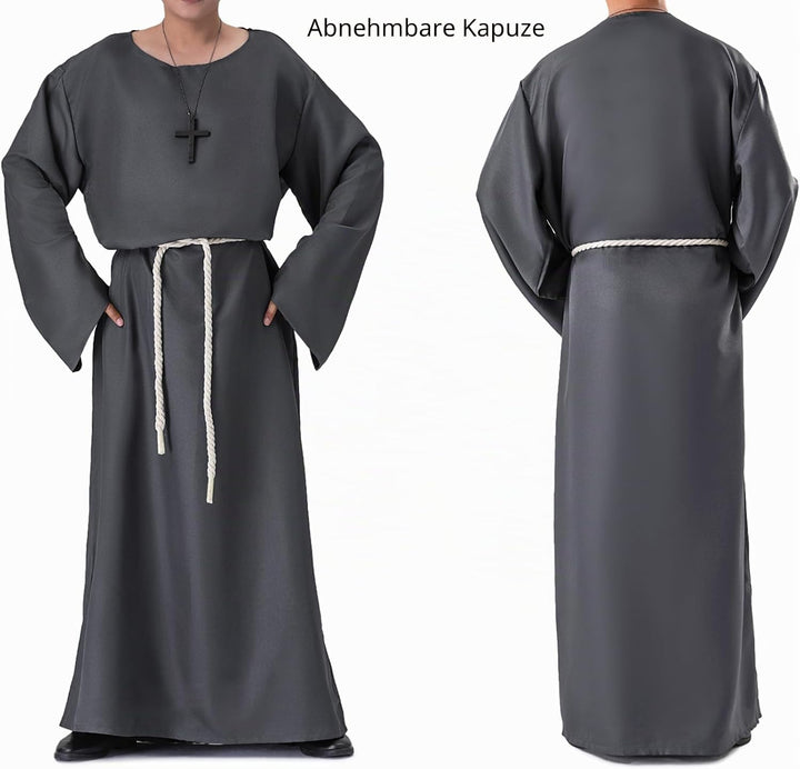 Myir JUN Halloween Kostüm Herren, Faschingskostüm Männer Karneval Kostüm Herren Mittelalterliche Rob