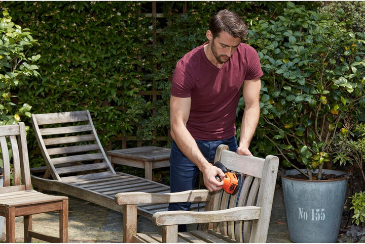 Black+Decker 4-in-1 Multischleifer (Schwingschleifer-, Dreiecksschleifer-, Exzenterschleifer- und Fi