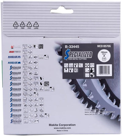 Makita Specialized Saegeblatt, 185 x 30 mm, 70Z, B-33445