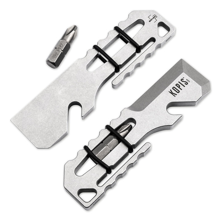 BÖKER PLUS® Grift - EDC Multifunktionstool - VA Hebel-Werkzeug rostfrei - Everyday Carry Prybar mit