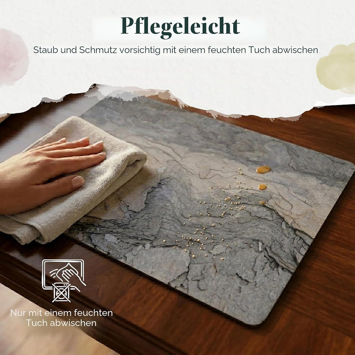 Pimpernel Midnight Slate Tischunterlage 4 Stück (s)