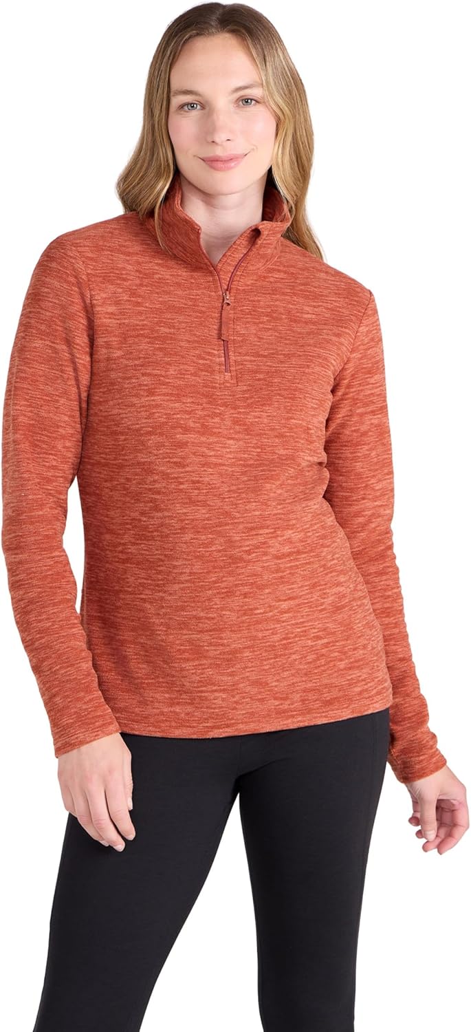 Mountain Warehouse Snowdon Melange Fleece-Pullover Damen - dünner Warmer Winter-Pullover aus Fleece