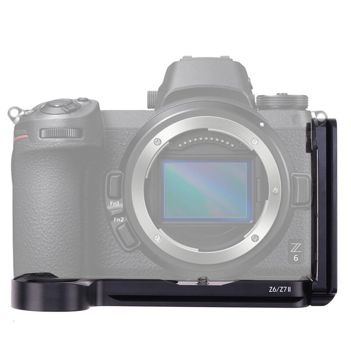 L Winkle für Nikon Z6 Z7, Hersmay Aluminium QR Schnellwechselplatte L Halterung Handgriff L Bracket