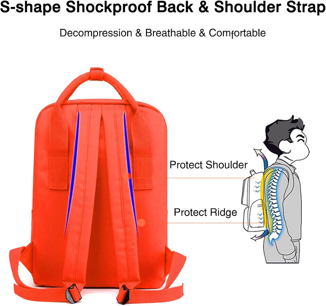 FANDARE Kinderrucksack Schulranzen Schultaschen Jungen Mädchen Schulrucksack Jugendliche Schultasche