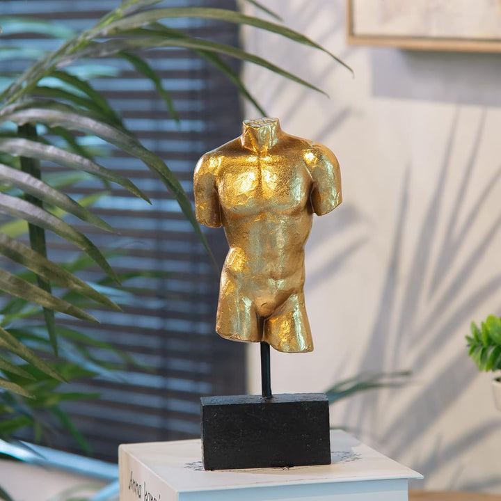 Guichifun Skulpturen Heimdekoration Büste männliche Statue – Figur Harzdekoration Moderne dekorative