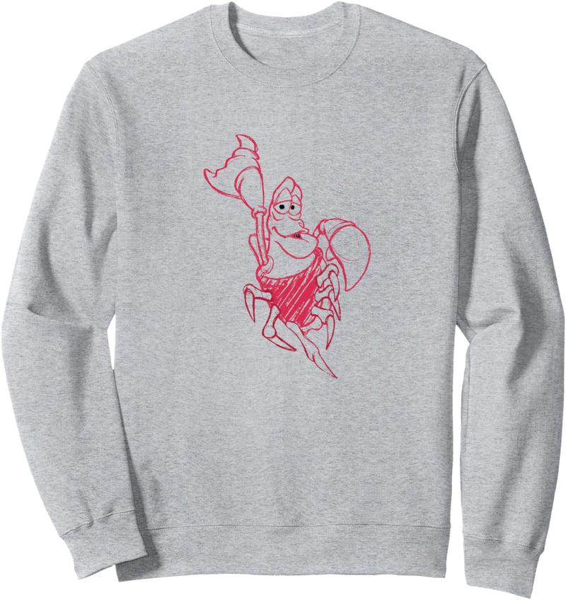 Disney The Little Mermaid Sebastian Sketch Sweatshirt