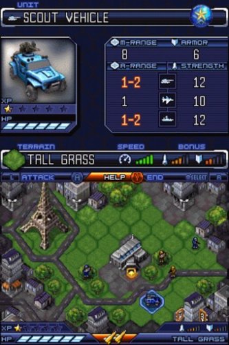 Tom Clancy's EndWar Nintendo DS Standard, Nintendo DS Standard