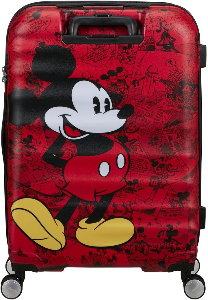 American Tourister Wavebreaker Disney FL - Spinner M, Koffer, 67 cm, 64 L, Mehrfarbig (Mickey Comics
