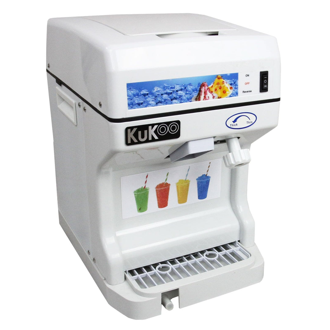 KuKoo Gastro Ice Shaver Eismaschine Slusheis Wassereis Eisschnee Schneeeis Shaved Iced Eisbearbeitun
