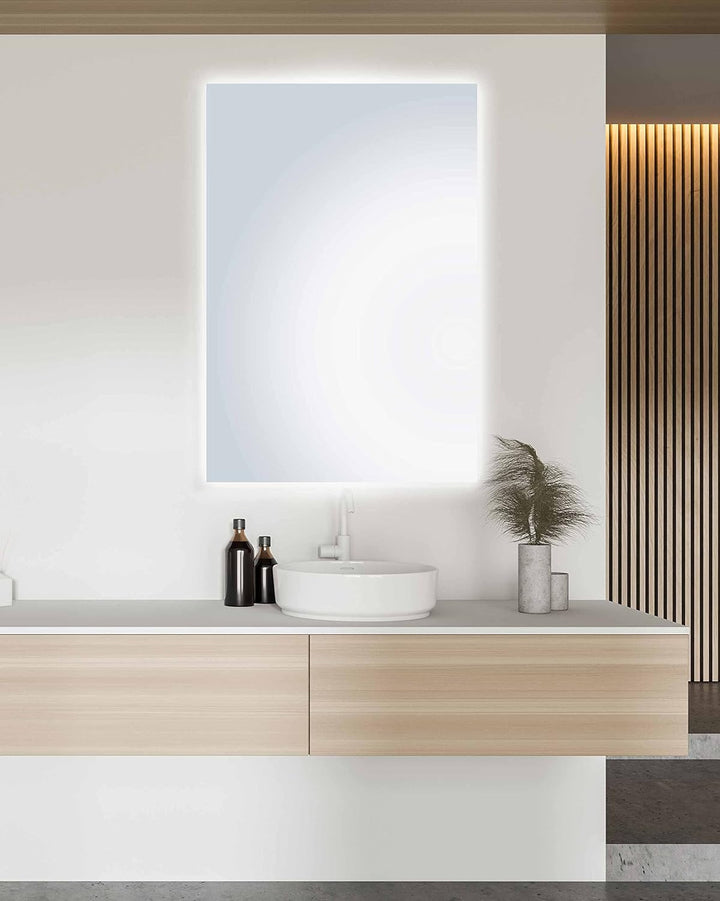 BD ART - Wandspiegel - Badspiegel - Spiegel Gross - Mirror - Ganzkörperspiegel - mit LED Beleuchtung