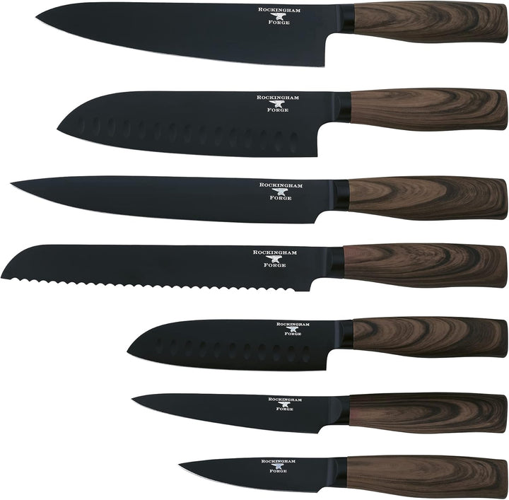 Rockingham Forge Forester Series 8” Tranchiermesser – Klinge aus Edelstahl mit einer Schwarzoxid Bes