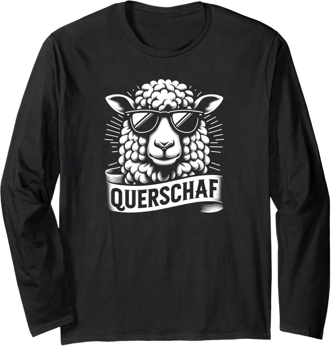 Querschaf Langarmshirt