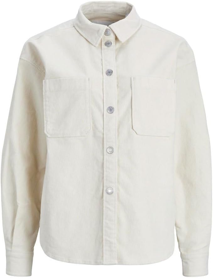 JJXX Damen Jxgelly New RLX Cord Overshirt Sn Jacke