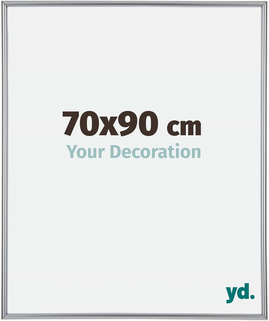 yd. Your Decoration - Bilderrahmen 70x90 cm - Bilderrahmen aus Kunststoff mit Acrylglas - Ausgezeich
