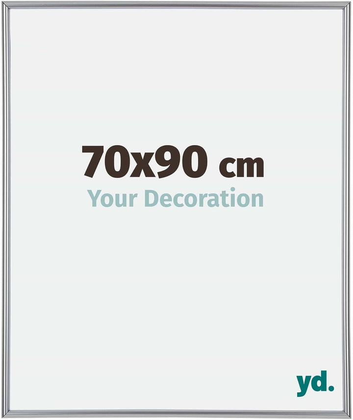 yd. Your Decoration - Bilderrahmen 70x90 cm - Bilderrahmen aus Kunststoff mit Acrylglas - Ausgezeich
