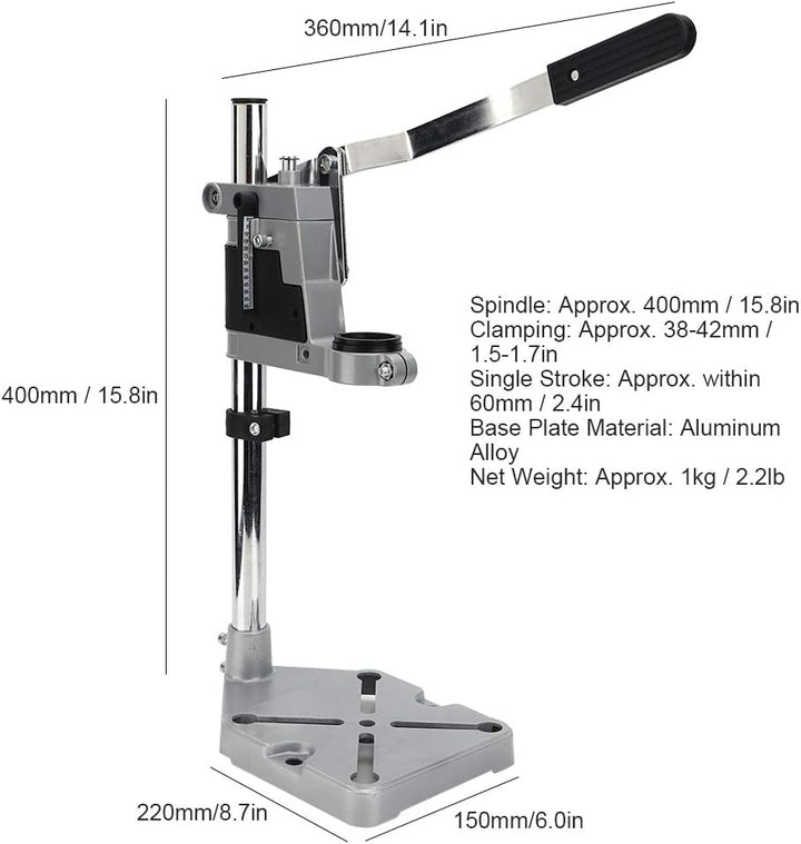Multifunktionale Elektrische Bohrständer-Schleifhalterung, Schleifhalterung Bohrmaschinenständer-Kle